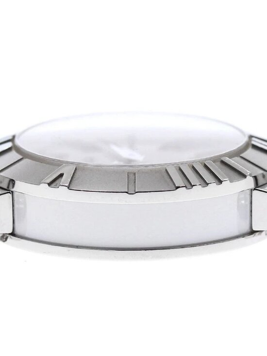 TIFFANY&Co. Atlas Dome Z1300.11.11A20A71A Date white Dial Quartz Ladies